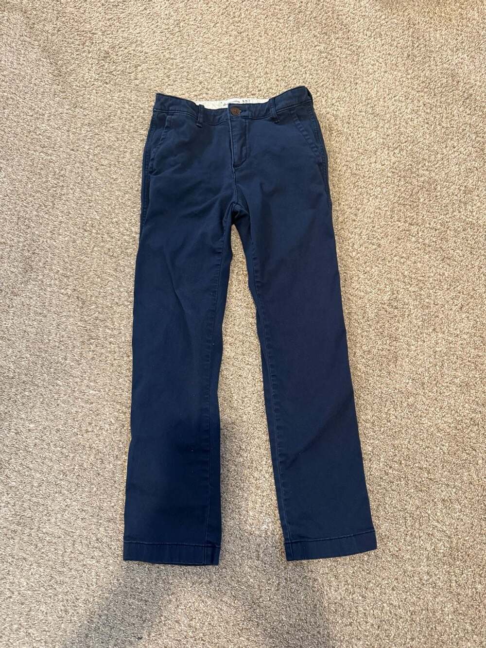 Abercrombie Kids Slim Chino Pants Navy Size 11/12